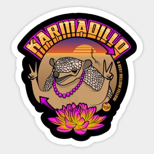 Karmadillo Sticker